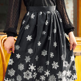 Falling For Winter A-Line Skirt (Final Sale)