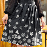 Falling For Winter A-Line Skirt (Final Sale)
