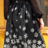 Falling For Winter A-Line Skirt (Final Sale)