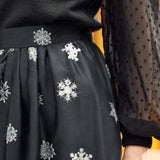Falling For Winter A-Line Skirt (Final Sale)