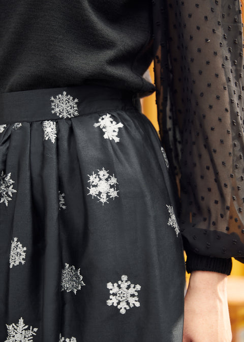 Falling For Winter A-Line Skirt (Final Sale) ModCloth Falling For Winter A-Line Skirt (Final Sale) ModCloth