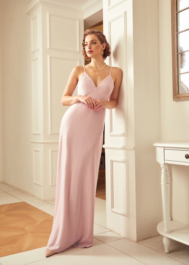 Embrace Elegance Satin Maxi Dress ModCloth