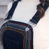 Rainbow With Me Corduroy Overalls
