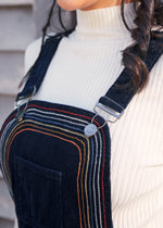 Rainbow With Me Corduroy Overalls