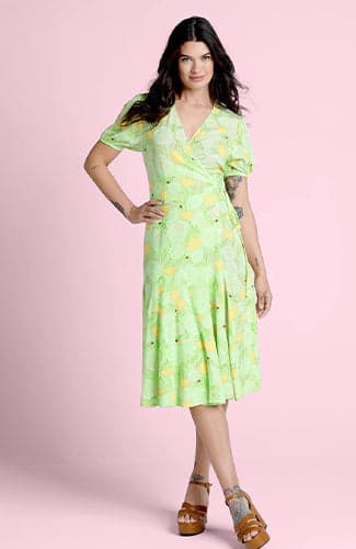 Raining Love From Above Fit and Flare Dress