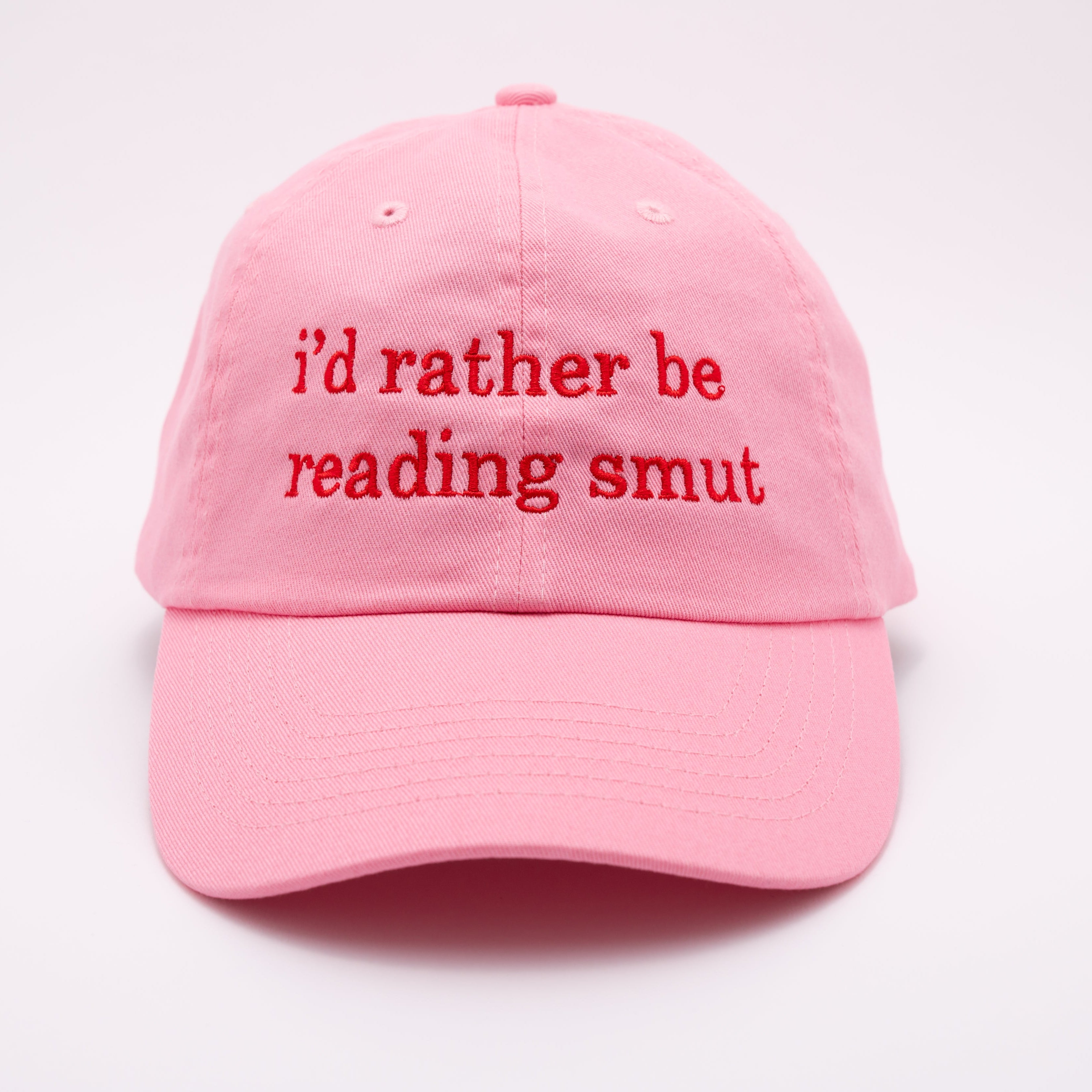 I'd Rather Be Reading Smut Baseball Hat