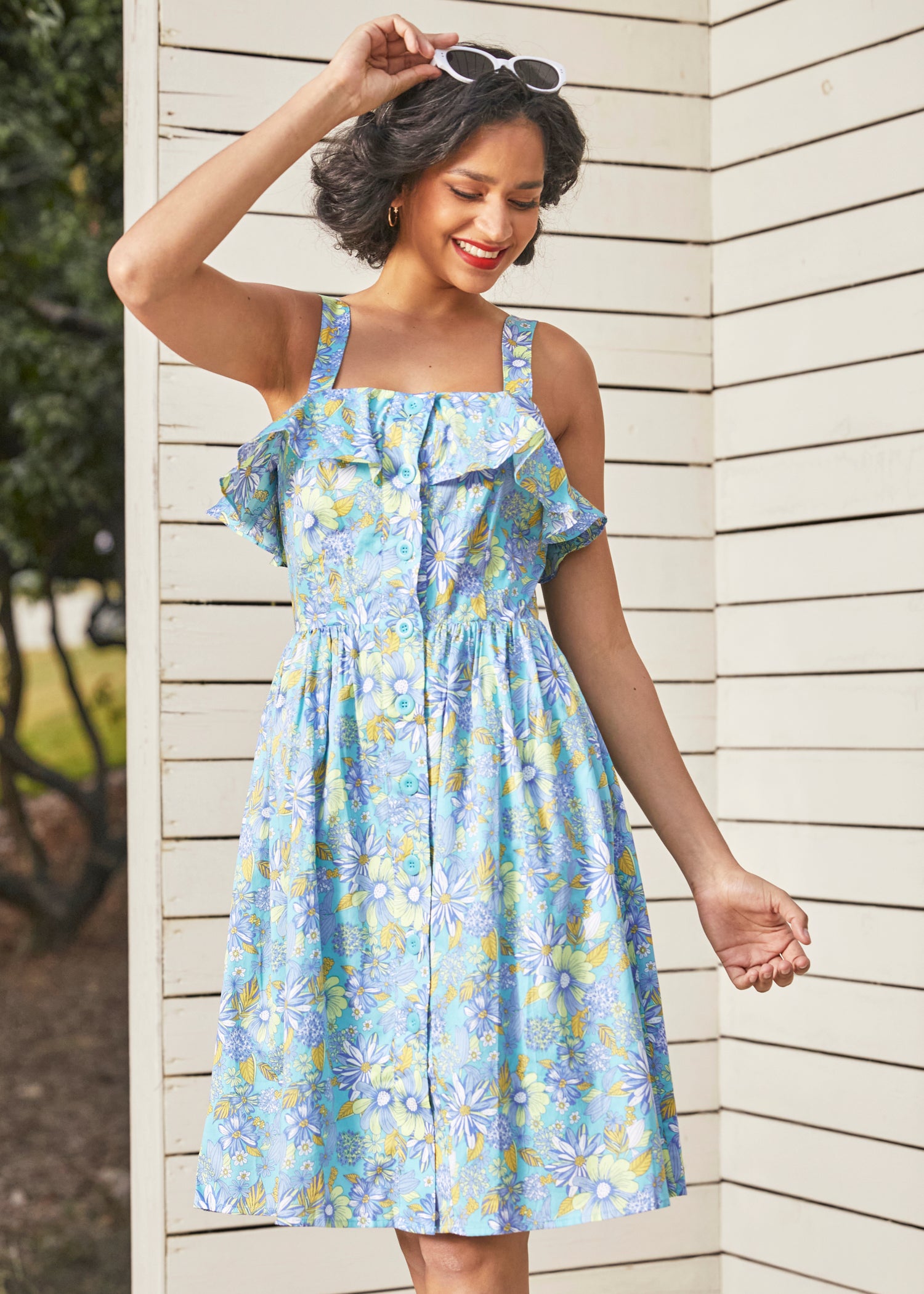 Beckoning The Berkshires Fit and Flare Dress (Final Sale)