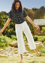 Boho Bliss Wide Leg Crop Pant