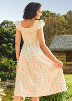 Flair and Square Babydoll Dress