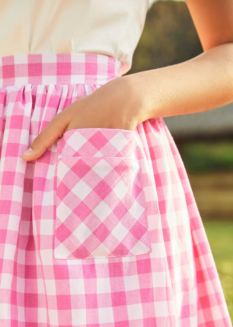 The Songs of the Sea Midi Skirt