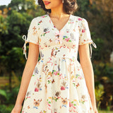 Kitsch Kitty Print Dress