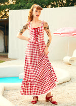 Jam Gingham Corset Dress