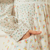 GUNNE SAX for ModCloth Rose Lace-Up Dress