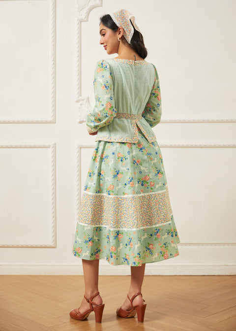 GUNNE SAX for ModCloth Lilly Corselette Midi Dress
