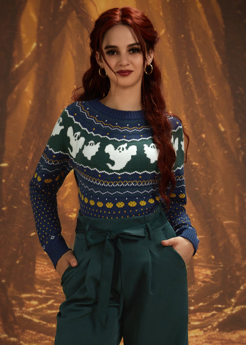 Happy Hauntings Fair Isle Sweater