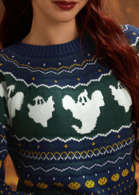 Happy Hauntings Fair Isle Sweater