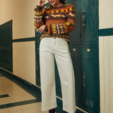 Boho Bliss Wide Leg Crop Pant