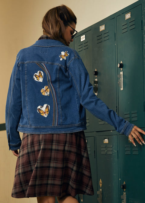 Over the Rainbow Denim Jacket