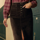 Buttoned Up & Brilliant Skirt