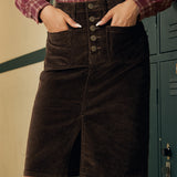Buttoned Up & Brilliant Skirt