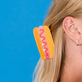 Hot Dog Hair Claw