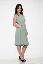Aqua Swing Dress