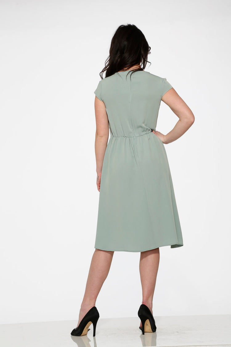 Aqua Swing Dress