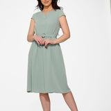 Aqua Swing Dress