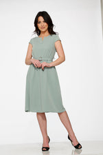 Aqua Swing Dress