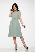Aqua Swing Dress