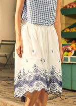 Summer Garden Eyelet Skirt