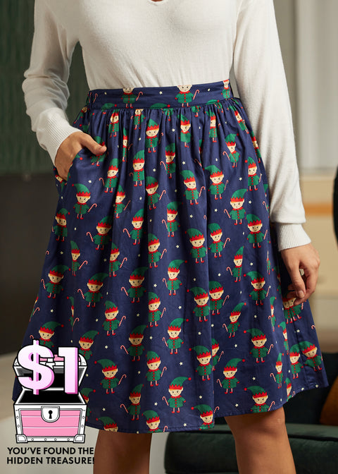 More Than Charming Cotton Skirt (Final Sale)