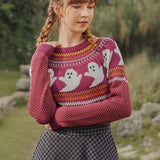 You've Been Ghosted Fair Isle Sweater