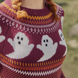 You've Been Ghosted Fair Isle Sweater