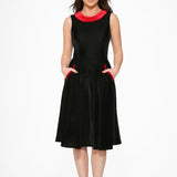 Black Red KurtRoy Swing Dress