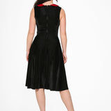 Black Red KurtRoy Swing Dress