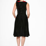 Black Red KurtRoy Swing Dress