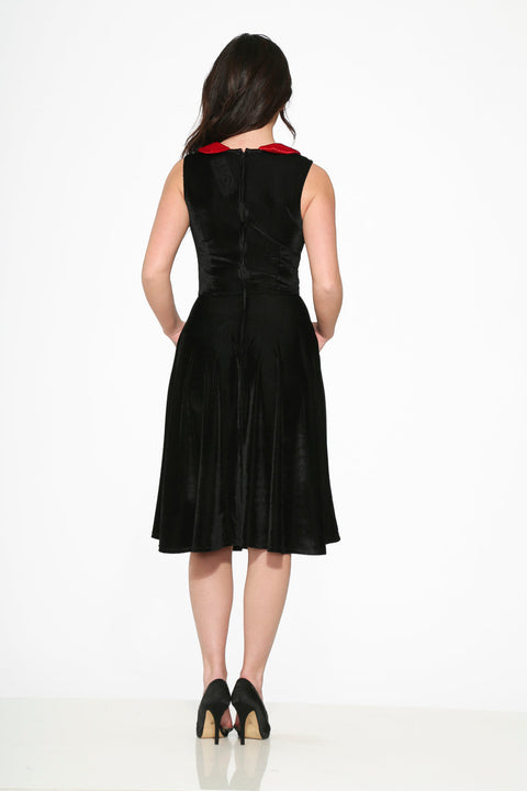 Black Red KurtRoy Swing Dress