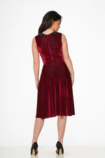 Purple Kurtroy with Black Collor Swing Dress