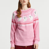 You've Been Ghosted Fair Isle Sweater