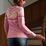 You've Been Ghosted Fair Isle Sweater