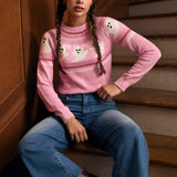 You've Been Ghosted Fair Isle Sweater