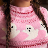 You've Been Ghosted Fair Isle Sweater