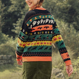 Fright Night Delight Fair Isle Sweater