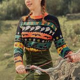 Fright Night Delight Fair Isle Sweater