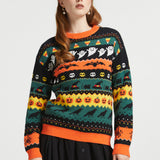 Fright Night Delight Fair Isle Sweater