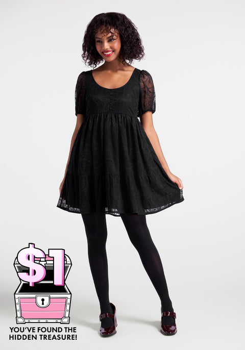 Right Lace, Right Time Babydoll Dress (Final Sale)