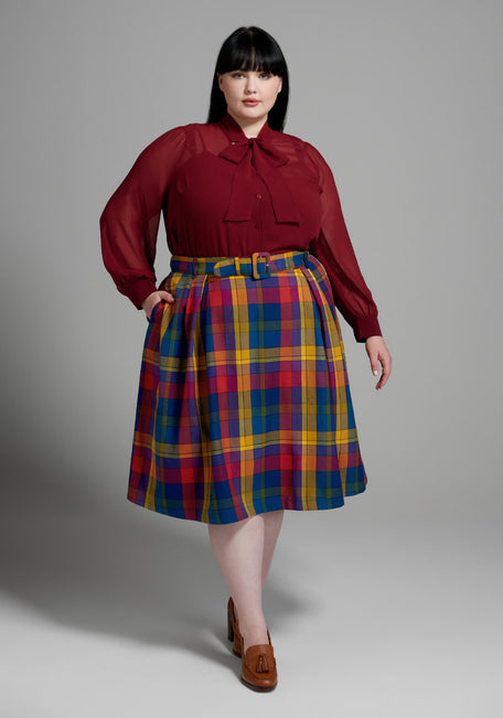 Twirled Series Swing Skirt