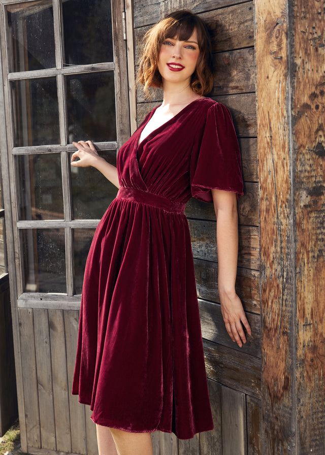 DANCING WITH THE WOVEN MIDI DRESS main image 0
