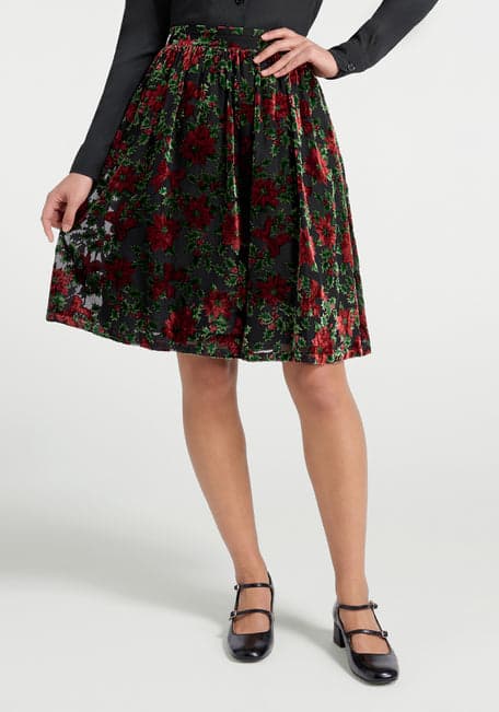High Waisted Skirt, Midi Skirt, Swing Skirt, 1950's Skirt, Röcke